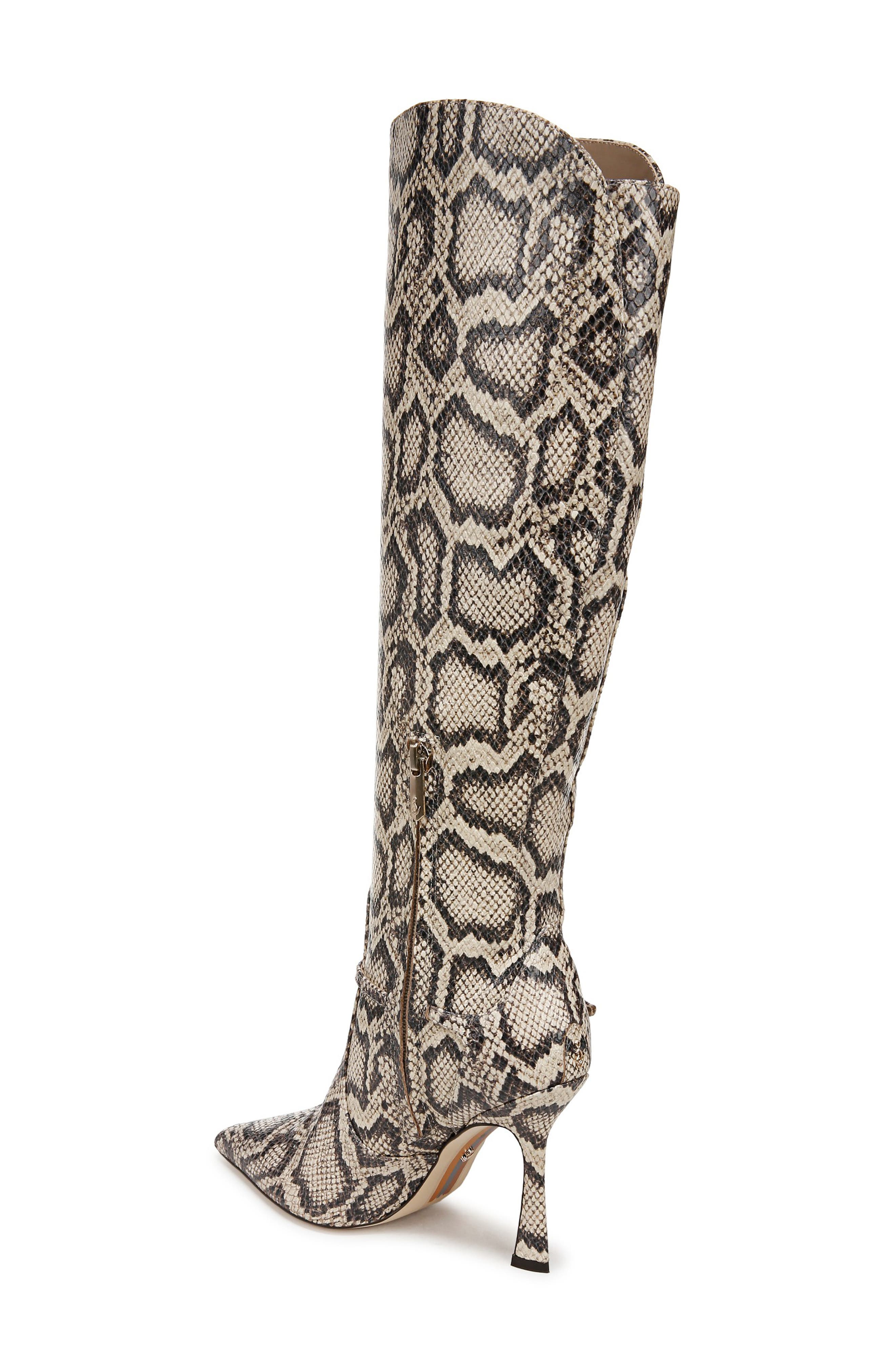 Elia Knee High Boot, Alternate, color, ROCCIA