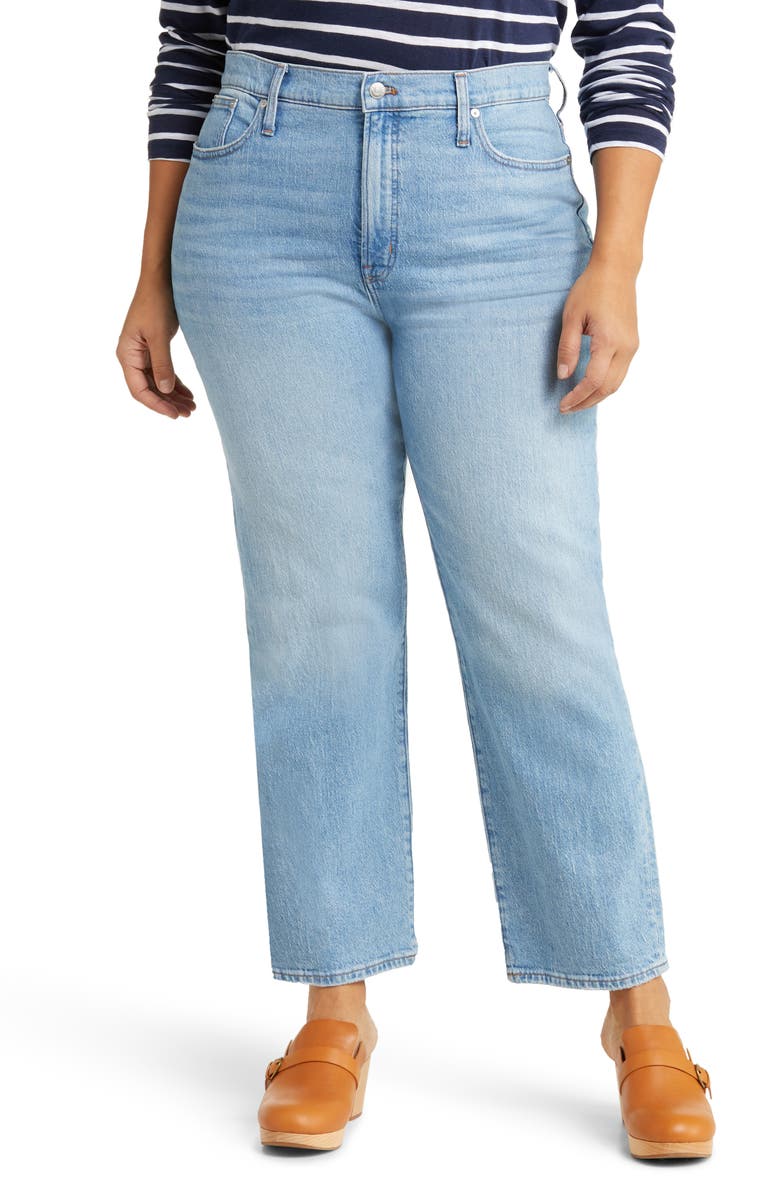 Madewell The Perfect Vintage Straight Leg Jeans, Alternate, color, 