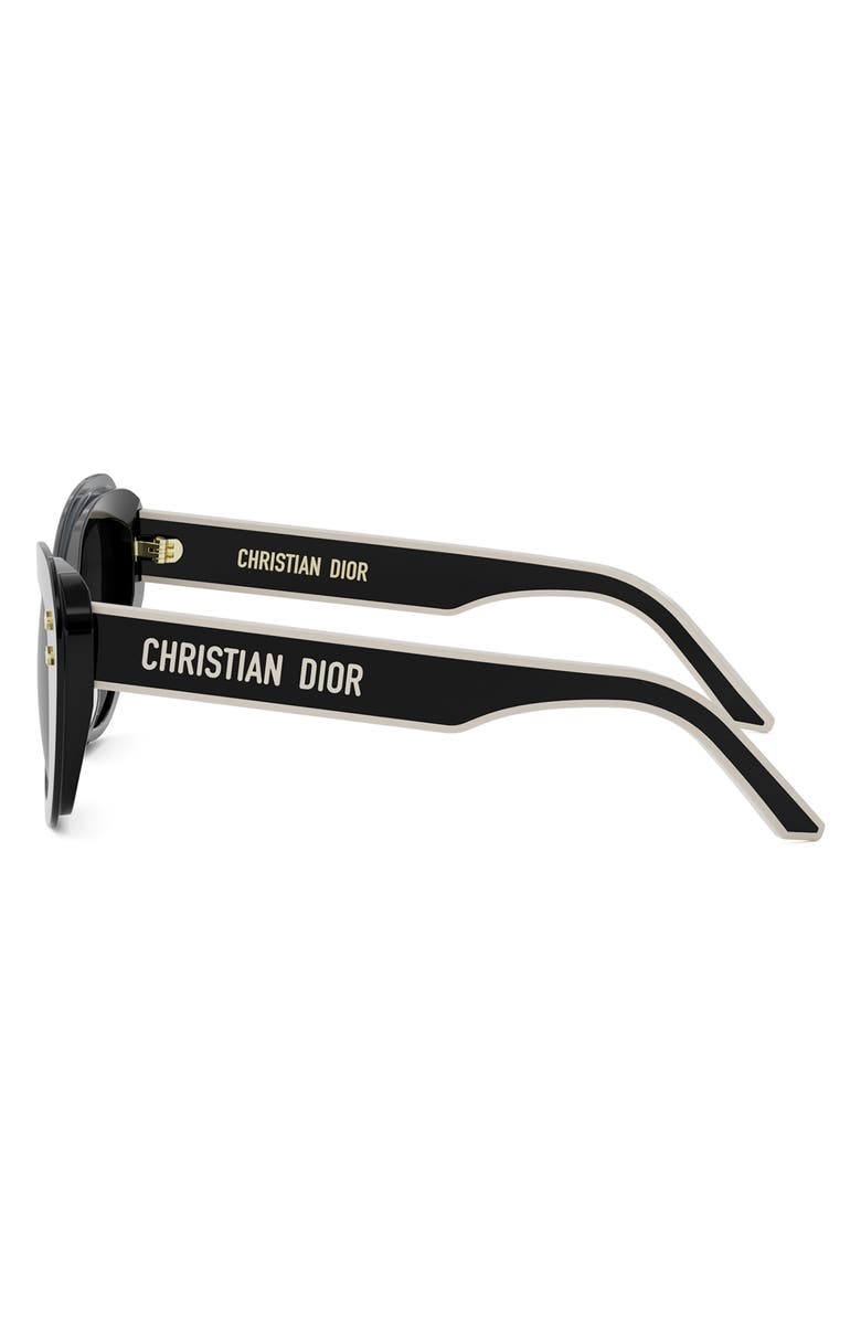 DIOR 'DiorPacific B3U 52mm Butterfly Sunglasses, Alternate, color, 