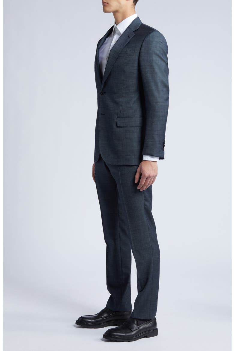 G-Line Wool Suit, Alternate, color, NAVY GREY