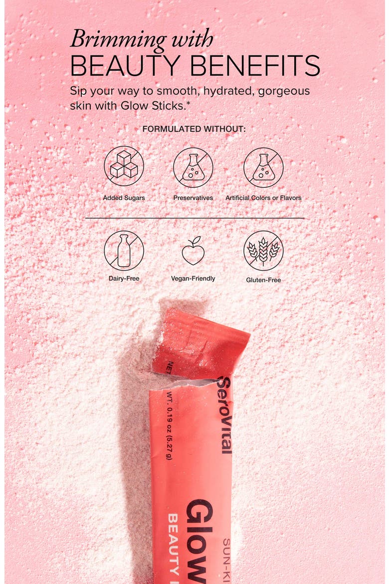 Glow Sticks Beauty Illumination Dietary Supplement Packets, Alternate, color, N/ A