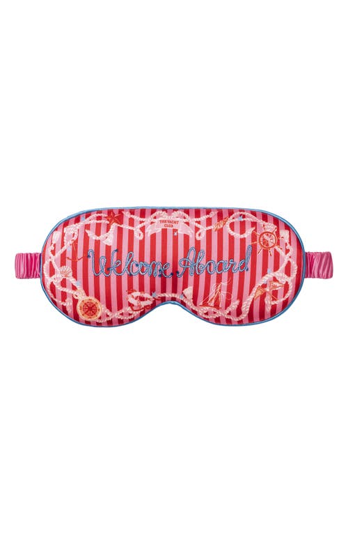 Slip Lovely Lashes Contour Sleep Mask In Welcome Aboard