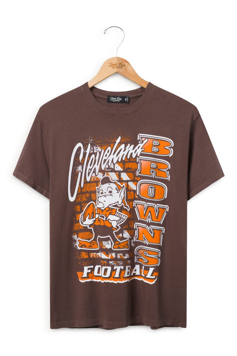 Cleveland Browns Graphic T-Shirt, Main, color, DARK CHOCOLATE