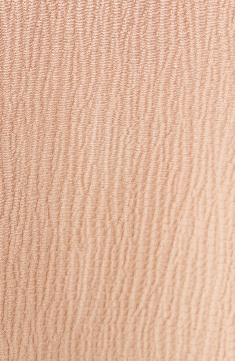 KOBI HALPERIN Maxine Crinkle Pleated Midi Dress, Alternate, color, Chai