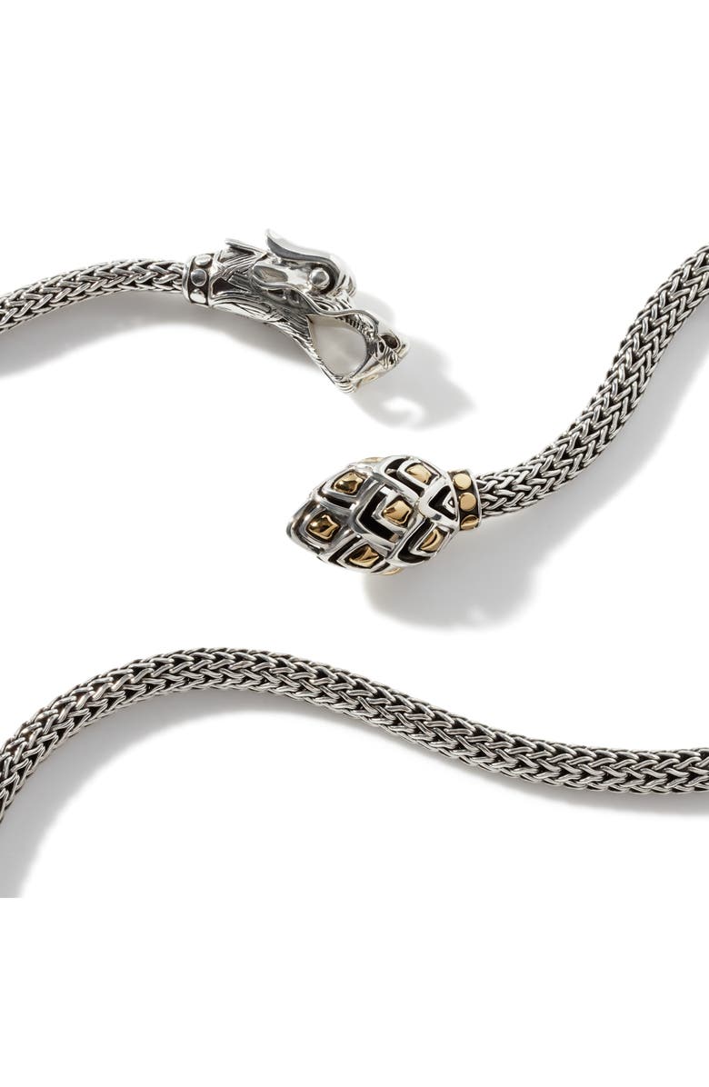 John Hardy Legends Naga Chain Y-Necklace, Alternate, color, Silver