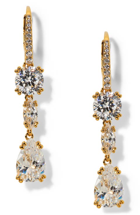 Twinnie Lever-Back Drop Earrings