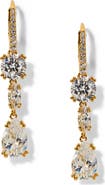 Nadri Twinnie Lever-Back Drop Earrings