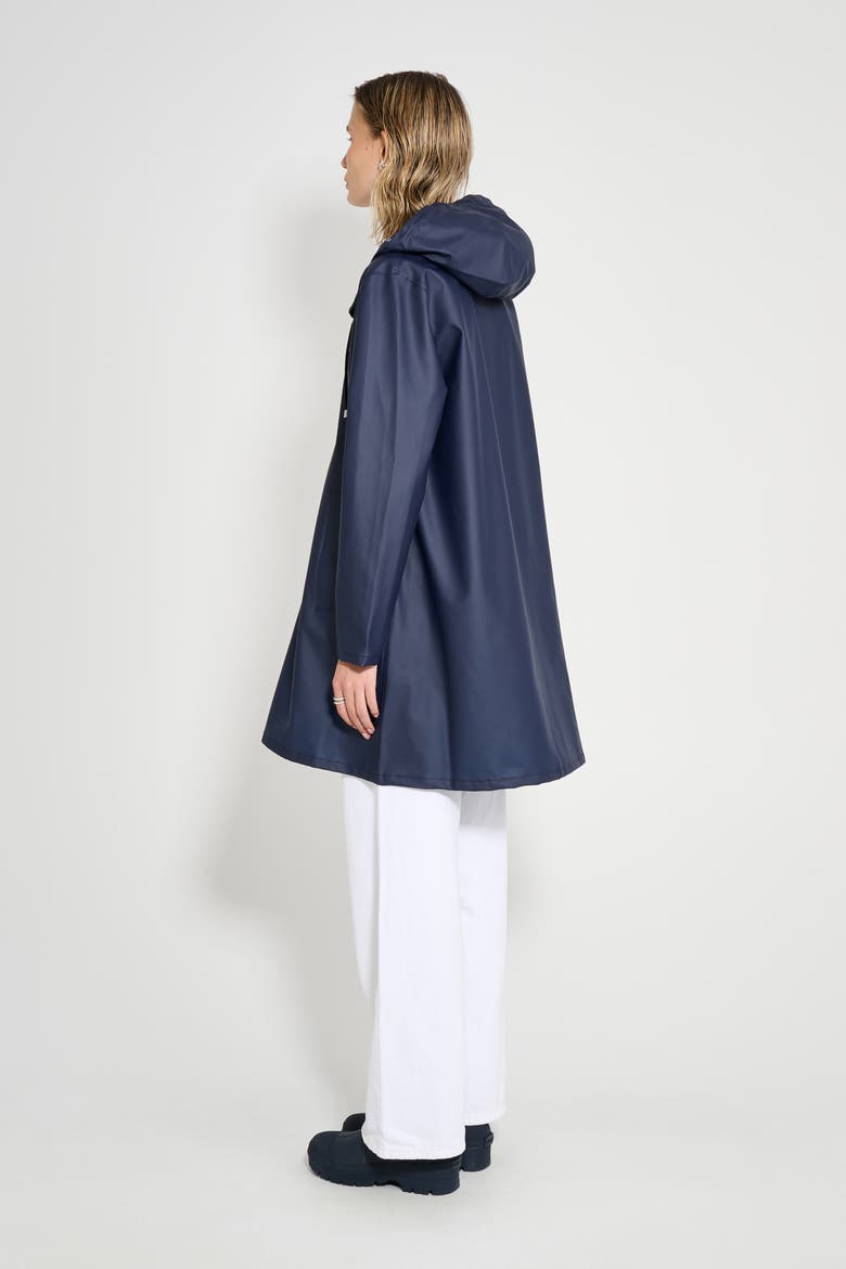 Mosebacke Lightweight Raincoat, Alternate, color, Navy