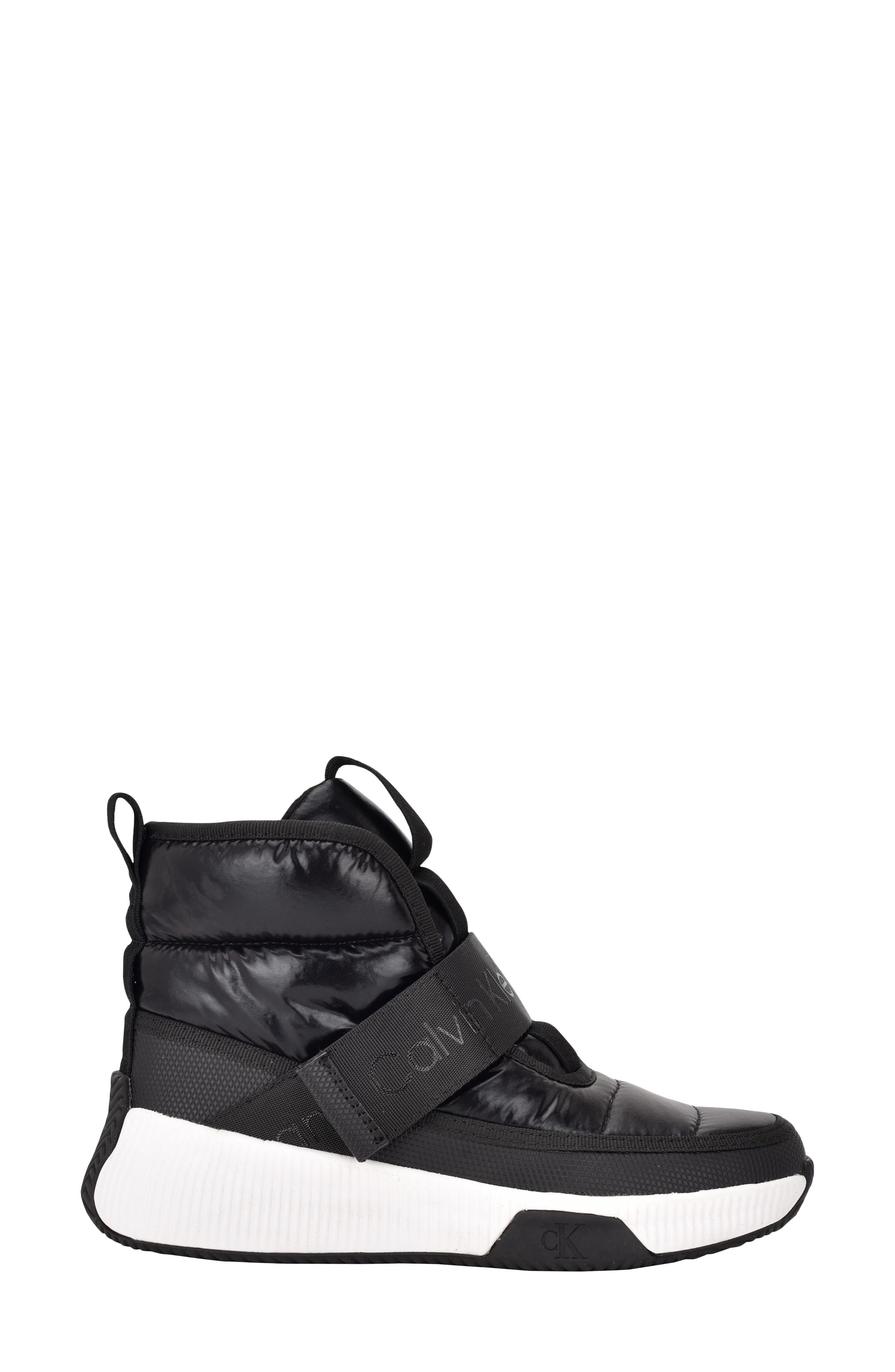 Calvin Klein Mabon High Top Sneaker, Alternate, color, Black