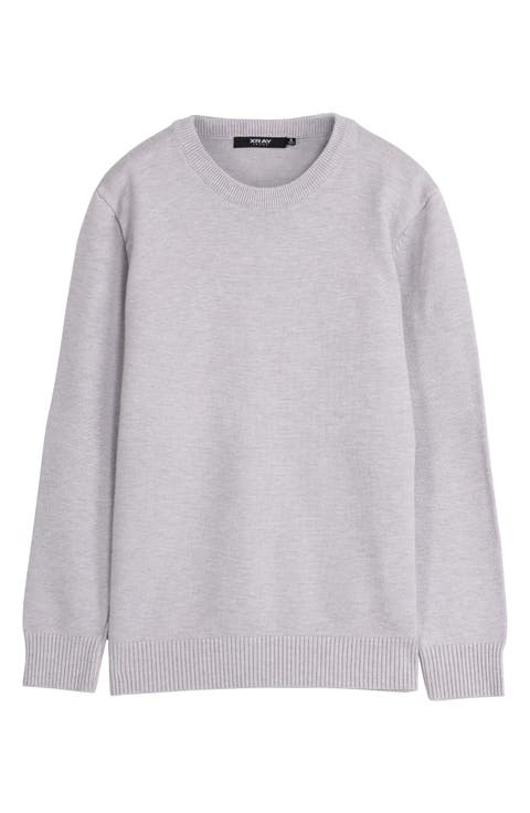 Kids' Basic Crew Neck Sweater (Big Kid)