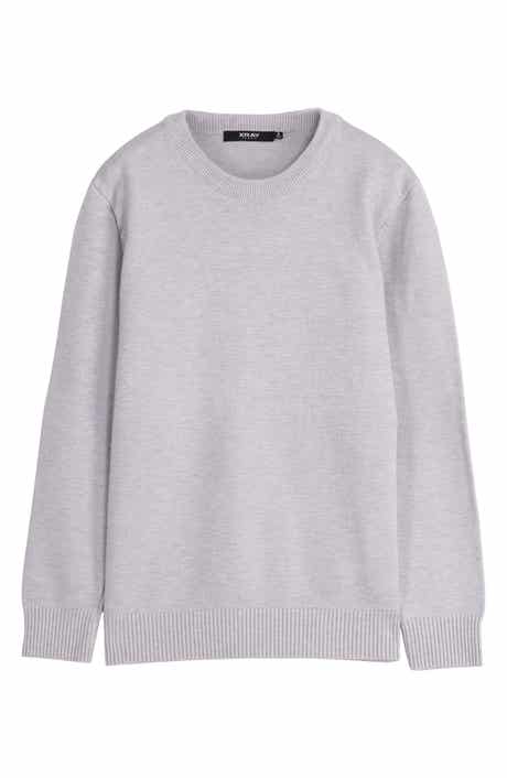XRAY Kids' Basic Crew Neck Sweater