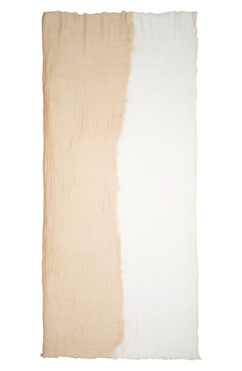 Max Mara Beira Bicolor Silk Scarf, Main, color, 