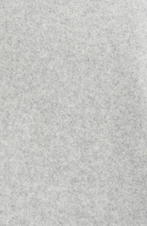 Sam Edelman Stand Collar Felt Jacket In Gray