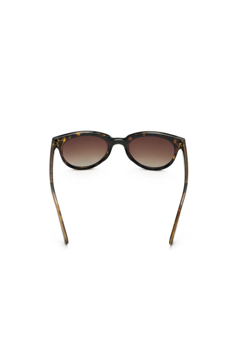 Polarized Vintage Square Sunglasses, Alternate, color, Sweet Brownie