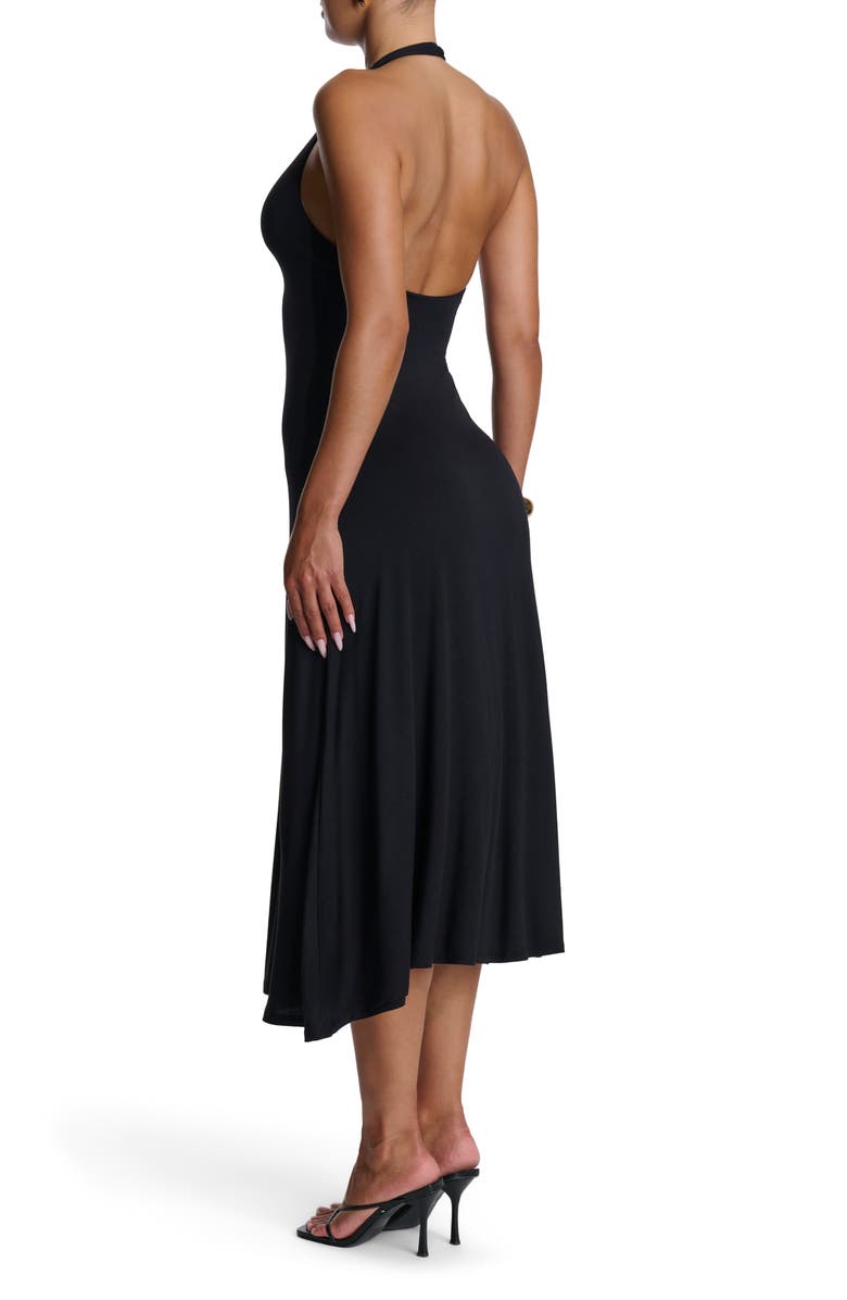 Naked Wardrobe Halter Midi Dress, Alternate, color,