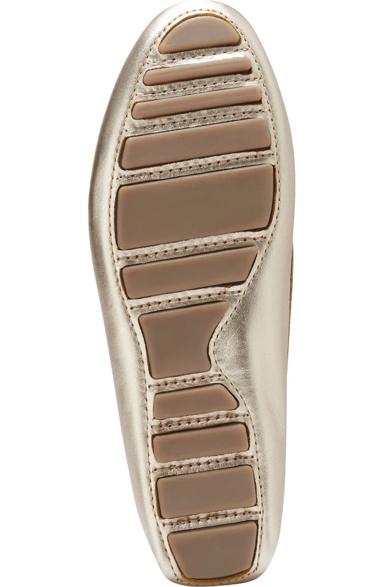 Eastland Marcella Bow Driving Loafer, Alternate, color, Gold