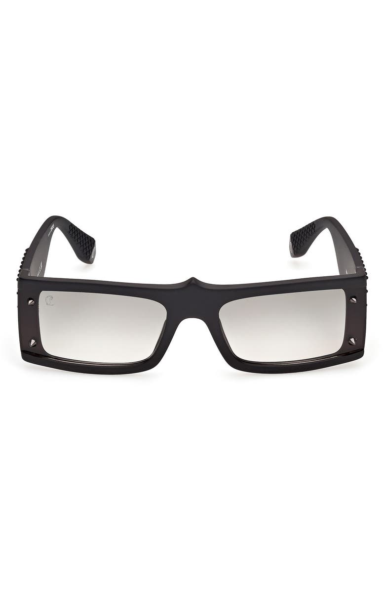 Christian Louboutin 62mm Oversize Rectangular Sunglasses, Main, color,