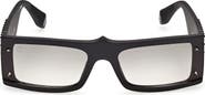 Christian Louboutin 62mm Oversize Rectangular Sunglasses