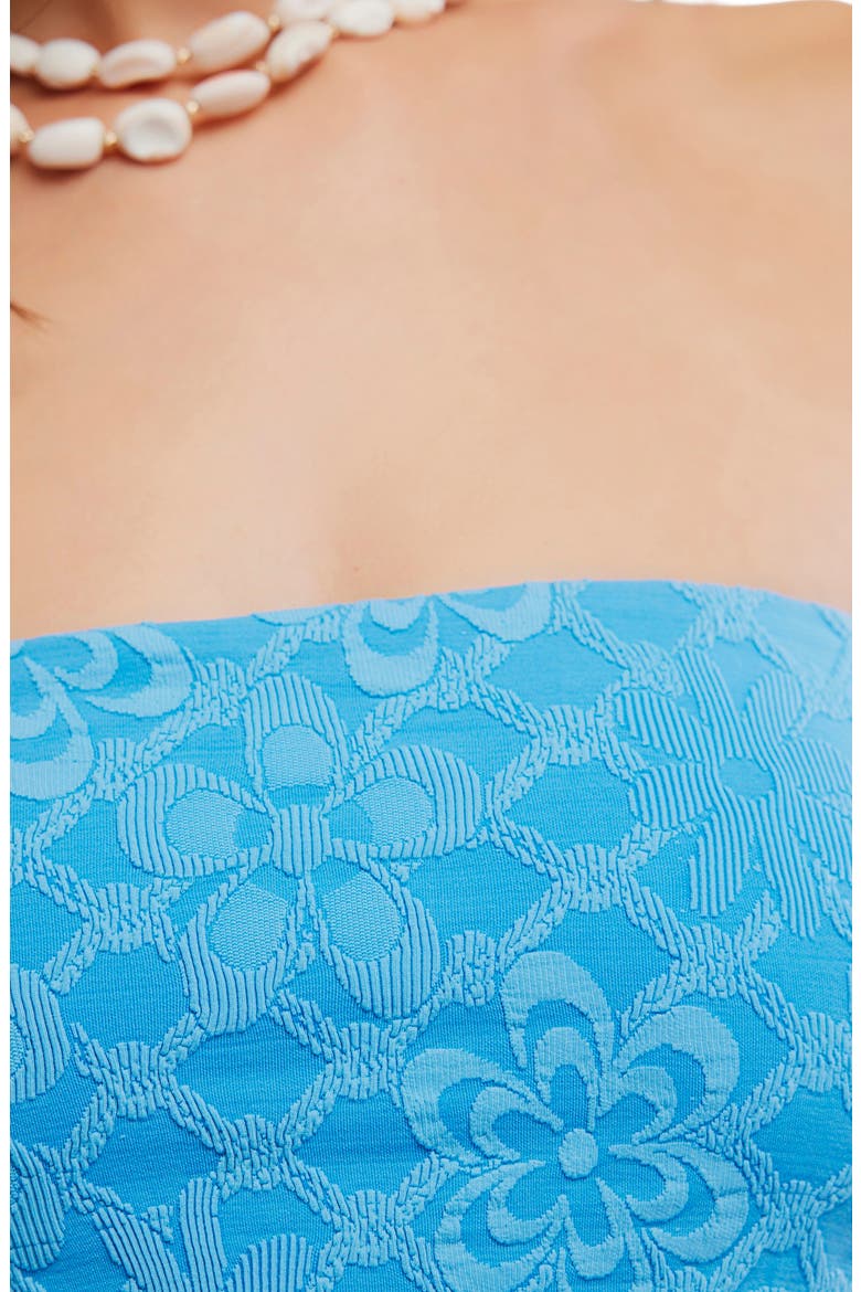 Lola Strapless Bandeau Bikini Top, Alternate, color, BONNIE BLUE