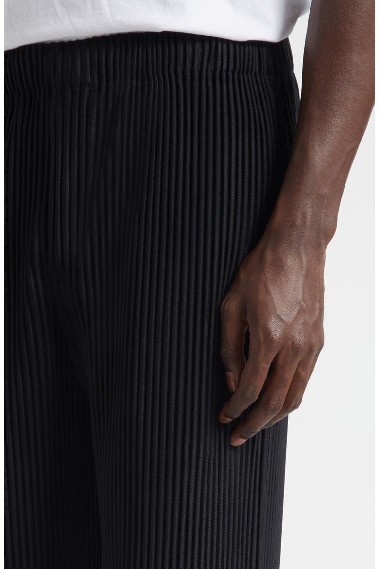 Monthly Colors September Pleated Pants, Alternate, color, BLACK