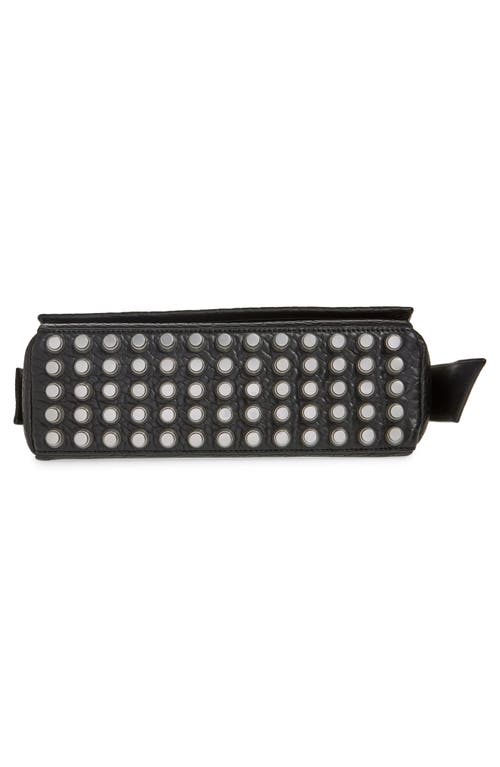 Alexander Wang Medium Ricco Leather Shoulder Bag In 001 Black