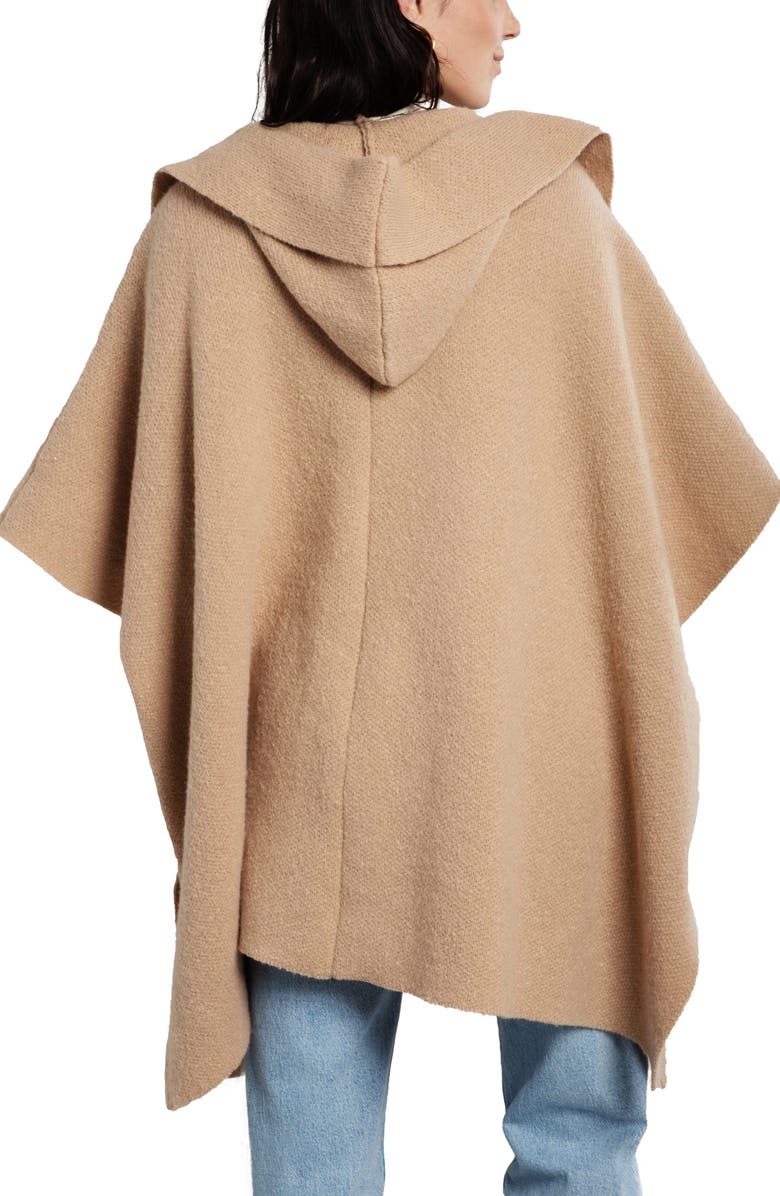 SAACHI Oversize Hooded Topper, Alternate, color, Taupe
