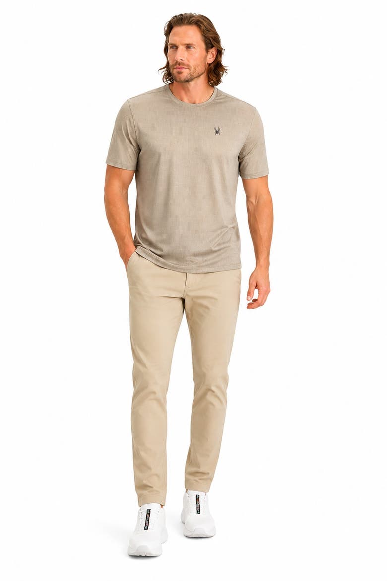Men Short Sleeve, Main, color, Gravel