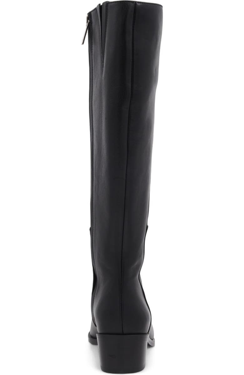 Aquatalia Ravel Waterproof Knee High Boot, Alternate, color, Black Leather