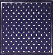 maje Silk polka dot bandana