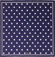 maje Silk polka dot bandana