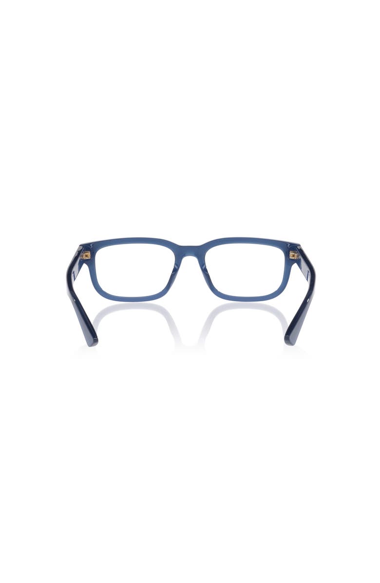 Gucci 53mm Round optical glasses, Alternate, color, Blue