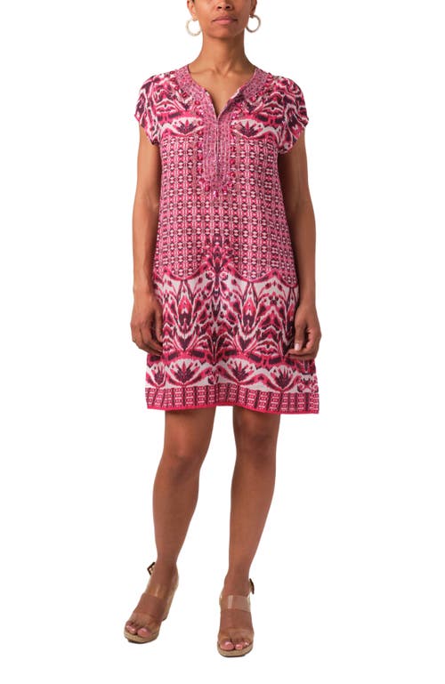 Calypso St. Barth Rowena Dress in Magenta 