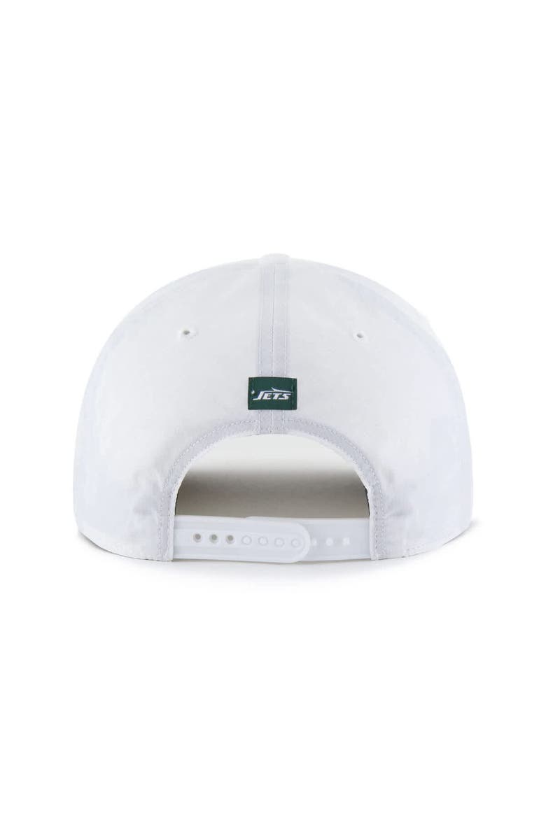 '47 Men's '47 White New York Jets Brrr Fairway Hitch Adjustable Hat, Alternate, color, White