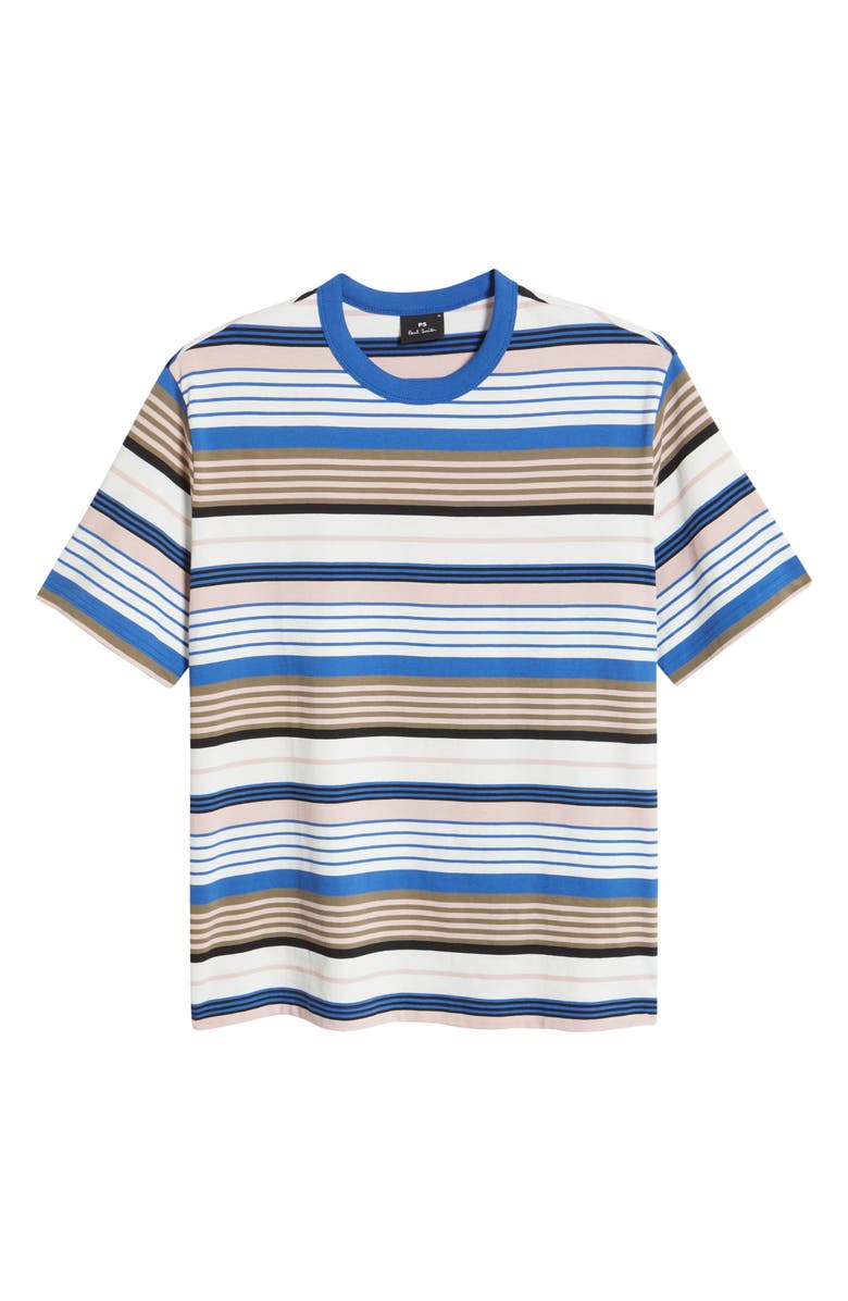 Paul Smith Stripe Cotton T-Shirt, Alternate, color, 