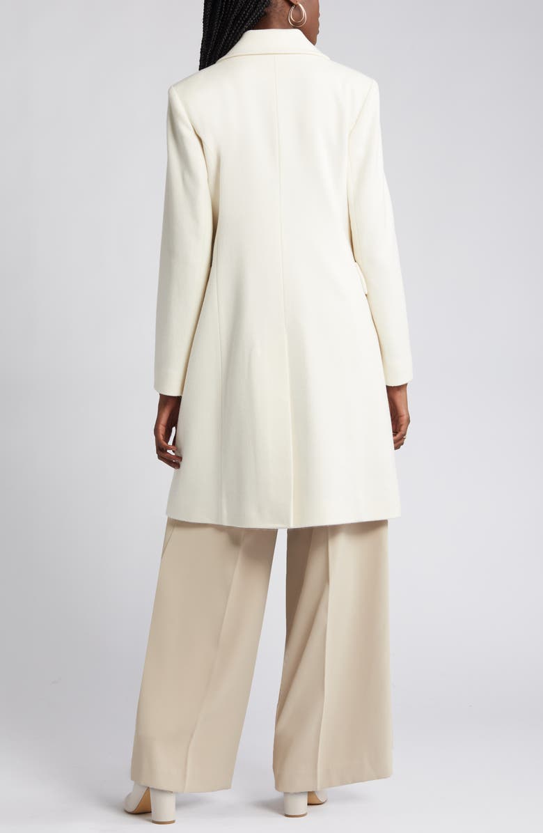 Fleurette Ari Double Breasted Wool Coat, Alternate, color,