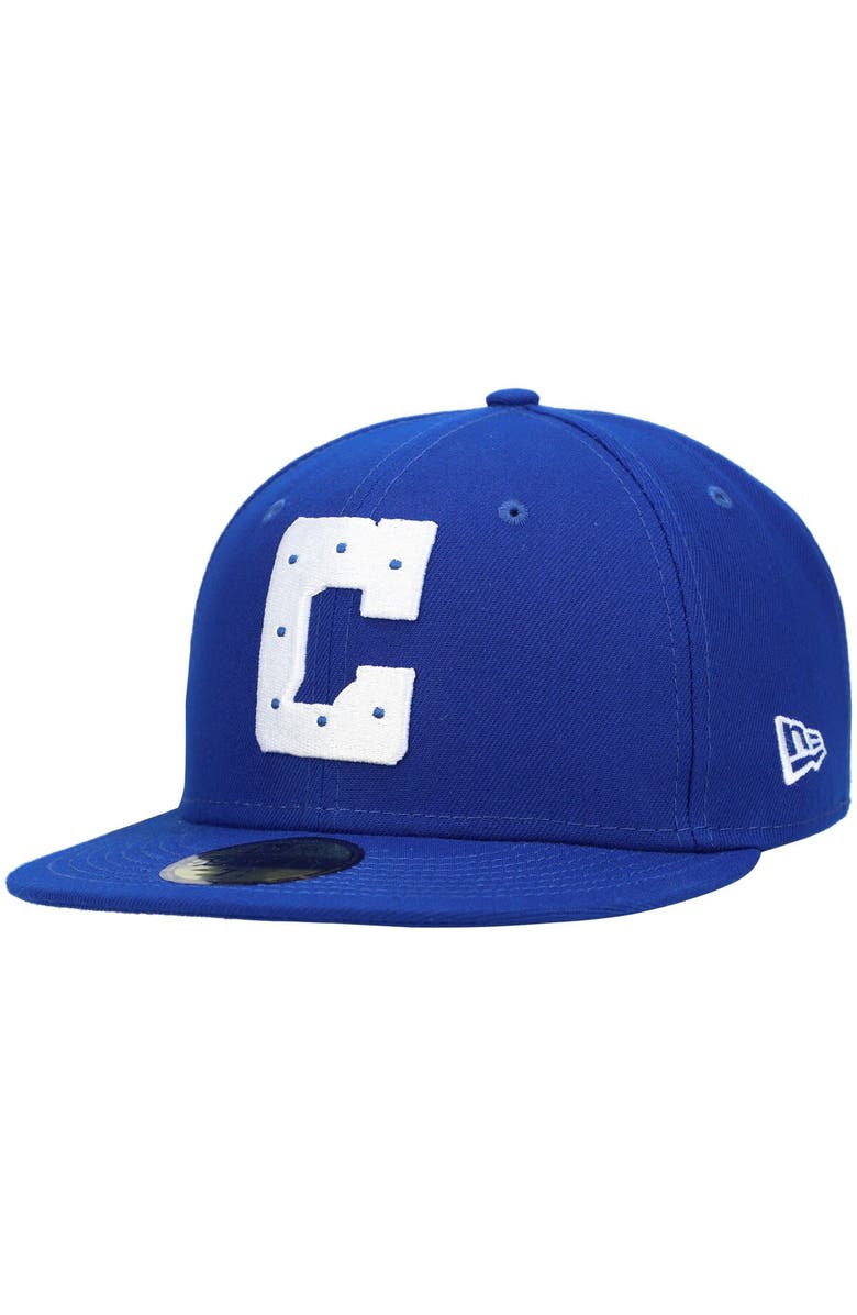 New Era Men's New Era Royal Indianapolis Colts Omaha 59FIFTY Fitted Hat, Main, color,