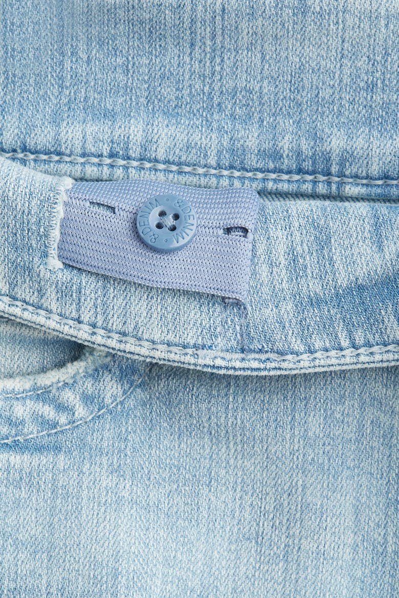 Bootcut Leg Low Jeans, Alternate, color, Light denim blue