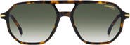 Carrera Eyewear Carrera 54mm Rectangular Sunglasses