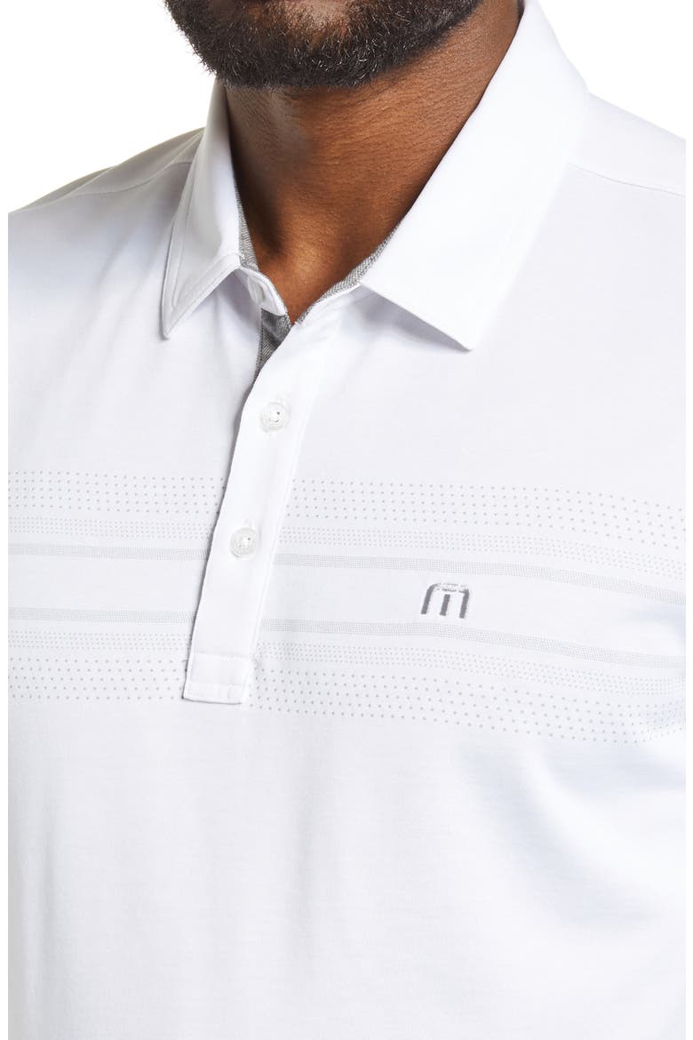 Travis Mathew Crow Polo, Alternate, color, WHITE