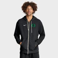 Nike Men's Nike Black Oregon Ducks 2025 Sideline Standard Issue Dri-FIT Full-Zip Hoodie