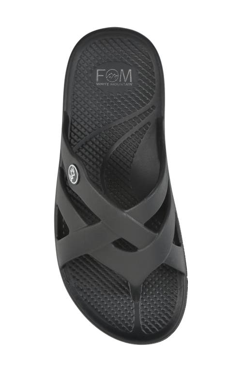 CLIFFS BY WHITE MOUNTAIN CLIFFS BY WHITE MOUNTAIN RIP FOAM SLIDE SANDAL 