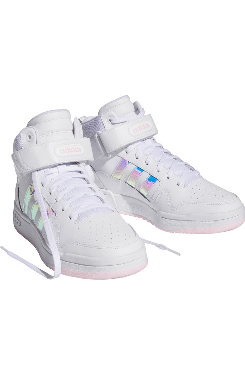 adidas Postmove Mid Sportswear Basketball Sneaker, Main, color,