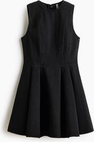 H&M Flared-skirt Denim Dress