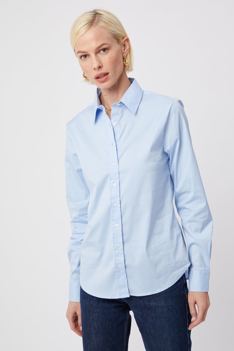 The Icon Shirt, Alternate, color, Blue Dawn