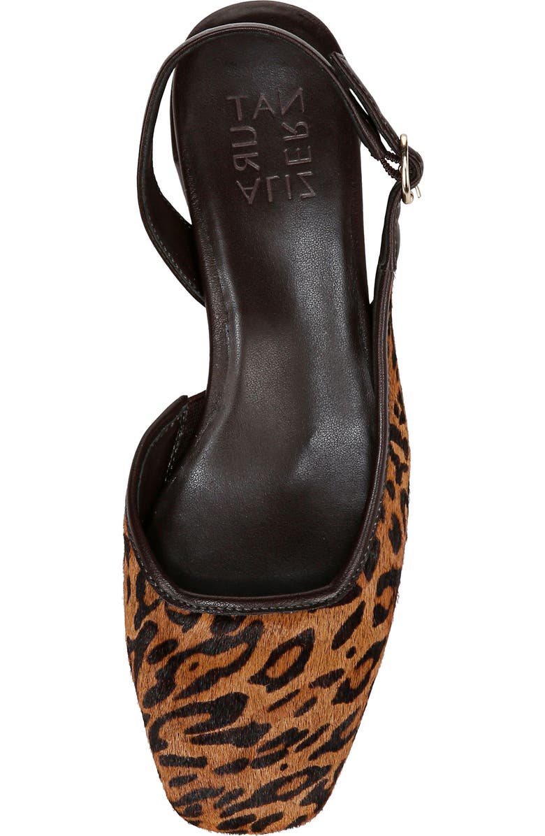 Naturalizer Jayla 2 Genuine Calf Hair Slingback Pump, Alternate, color, Natural Brown Multi