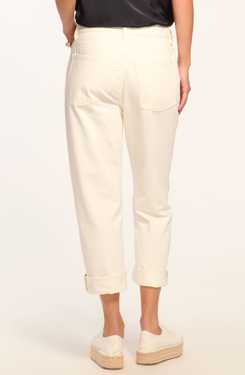 Ramy Brook Yuki Selvedge Cotton Jeans, Alternate, color, White