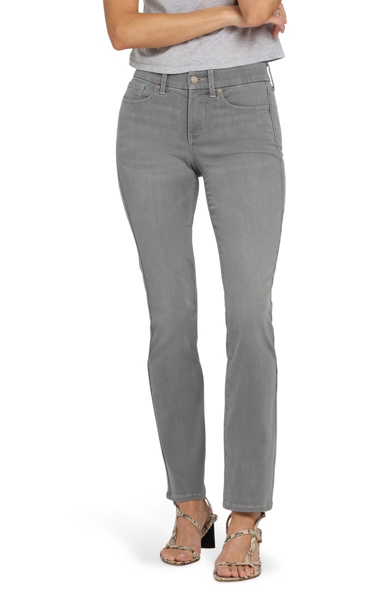 NYDJ Waist Match Marilyn Straight Leg Jeans, Main, color, Stone Fade
