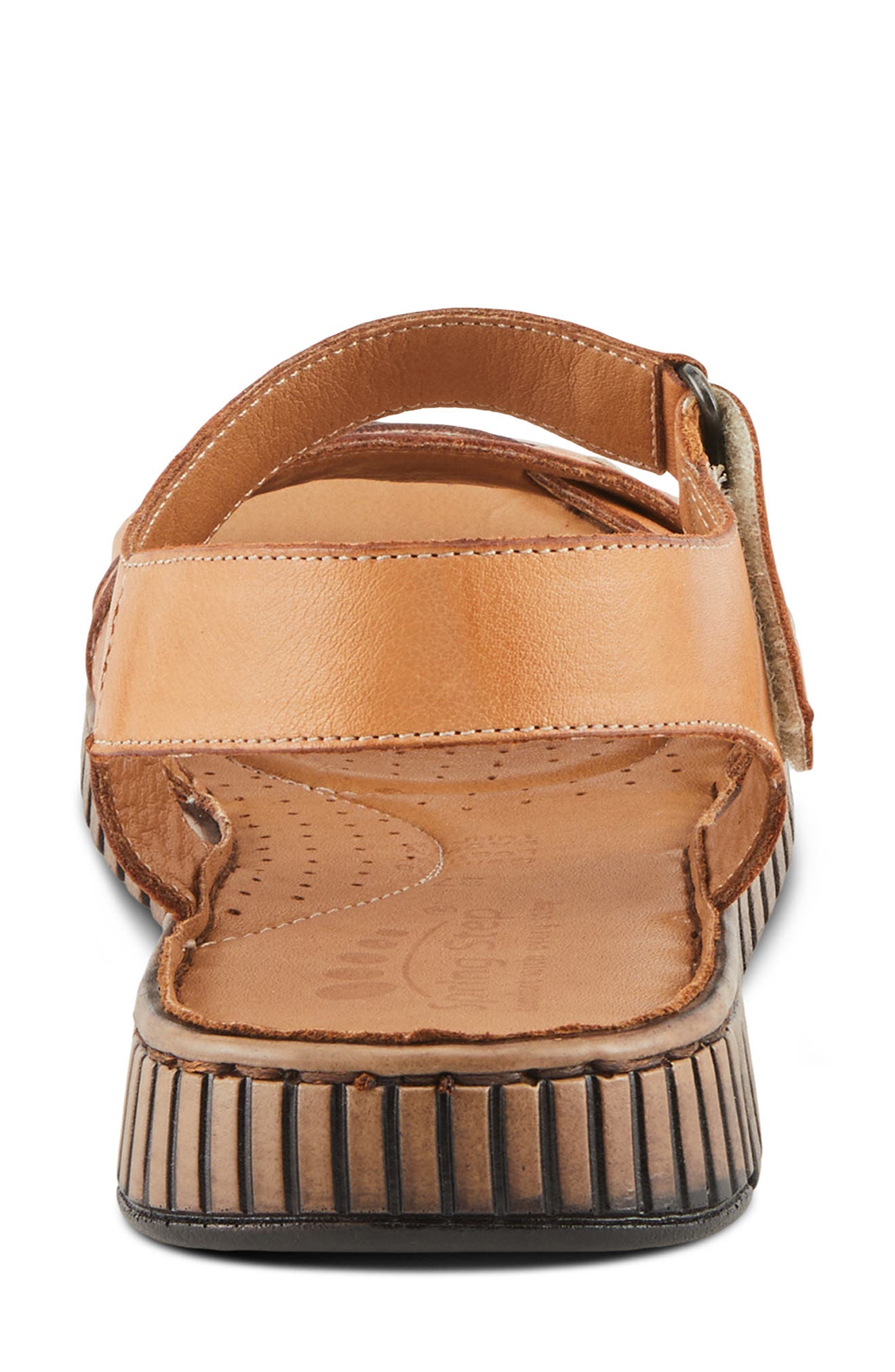 Spring Step Nochella Ankle Strap Sandal, Alternate, color, Camel