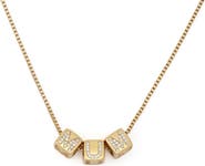Kurt Geiger London Mum Cube Pendant Necklace