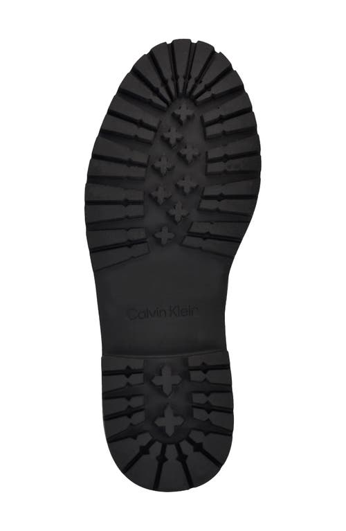 Calvin Klein Graysil Platform Derby In Black